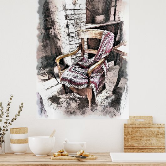 VIKTORIANISCHES ENGLAND POSTER (Küche)