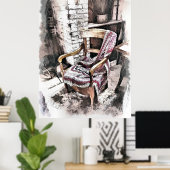 VIKTORIANISCHES ENGLAND POSTER (Heimbüro)