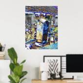 VIKTORIANISCHES ENGLAND POSTER (Heimbüro)