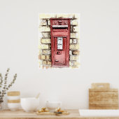 VIKTORIANISCHES ENGLAND POSTER (Küche)