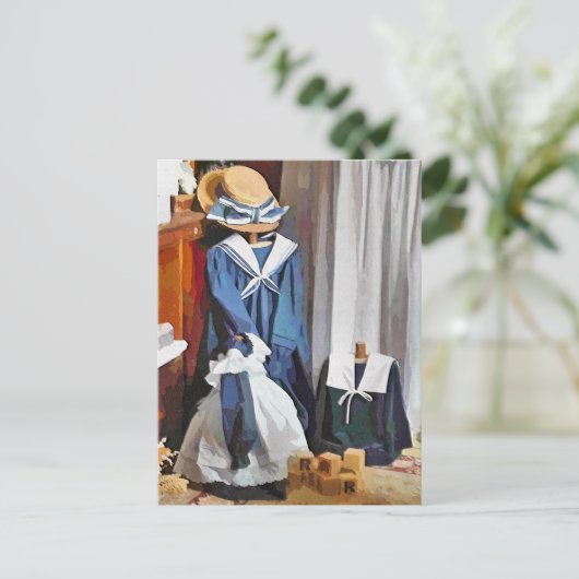 VIKTORIANISCHES ENGLAND POSTKARTE (Stehend Vorderseite)