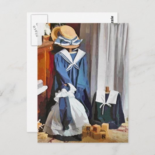 VIKTORIANISCHES ENGLAND POSTKARTE (Vorne/Hinten)