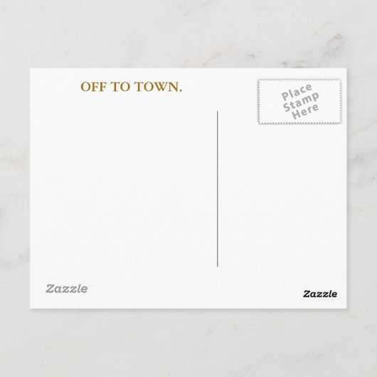 VIKTORIANISCHES ENGLAND POSTKARTE (Rückseite)