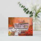 VIKTORIANISCHES ENGLAND POSTKARTE (Stehend Vorderseite)