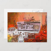 VIKTORIANISCHES ENGLAND POSTKARTE (Vorne/Hinten)