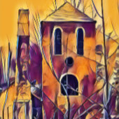 VIKTORIANISCHES ENGLAND QUADRATISCHE WANDUHR