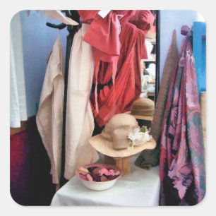 VIKTORIANISCHES ENGLAND QUADRATISCHER AUFKLEBER