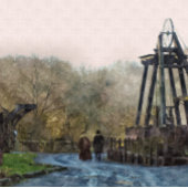 VIKTORIANISCHES ENGLAND RUNDE WANDUHR