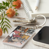 VIKTORIANISCHES ENGLAND SCHLÜSSELANHÄNGER (Vorderseite rechts)