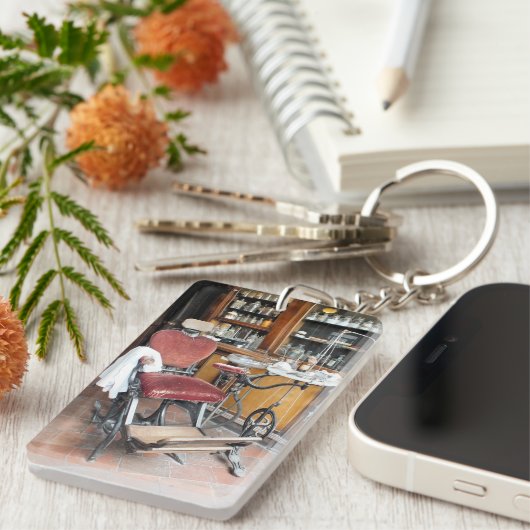 VIKTORIANISCHES ENGLAND SCHLÜSSELANHÄNGER (Vorderseite rechts)