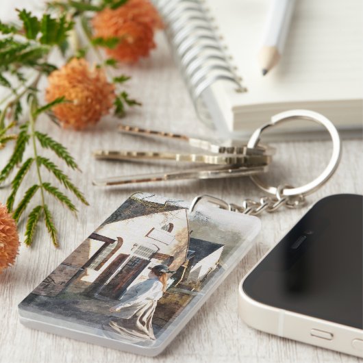 VIKTORIANISCHES ENGLAND SCHLÜSSELANHÄNGER (Vorderseite rechts)