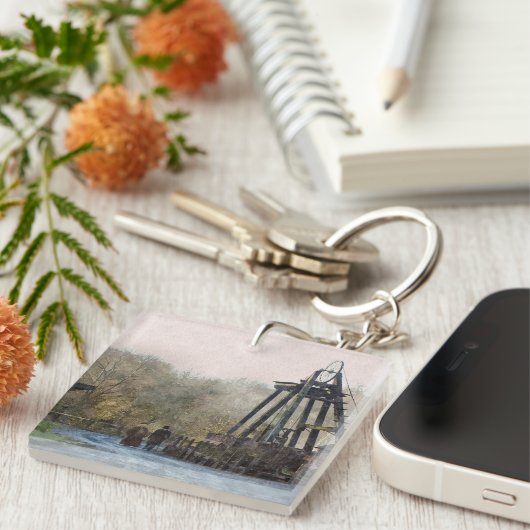 VIKTORIANISCHES ENGLAND SCHLÜSSELANHÄNGER (Vorderseite rechts)