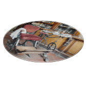 VIKTORIANISCHES ENGLAND SCHNEIDEBRETT (Ecke)