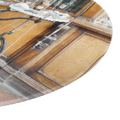 VIKTORIANISCHES ENGLAND SCHNEIDEBRETT (Ecke)