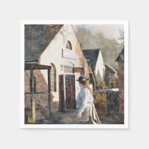 VIKTORIANISCHES ENGLAND SERVIETTE