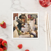 VIKTORIANISCHES ENGLAND SERVIETTE (Beispiel)