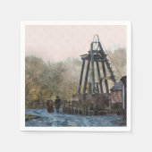 VIKTORIANISCHES ENGLAND SERVIETTE (Vorderseite)