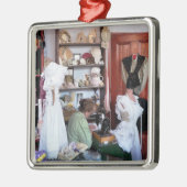 VIKTORIANISCHES ENGLAND SILBERNES ORNAMENT (Links)