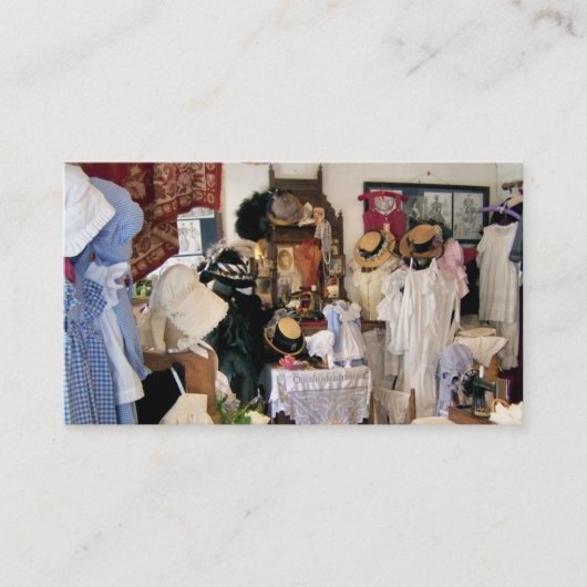 VIKTORIANISCHES ENGLAND VISITENKARTE (Vorderseite)