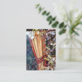 VIKTORIANISCHES ENGLAND VISITENKARTE (Stehend Vorderseite)