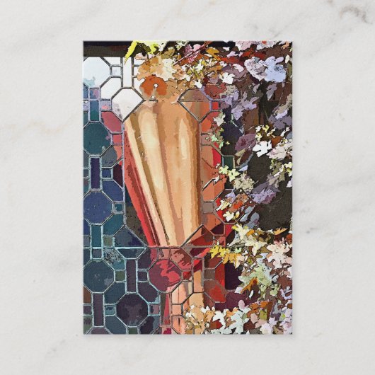 VIKTORIANISCHES ENGLAND VISITENKARTE (Vorderseite)