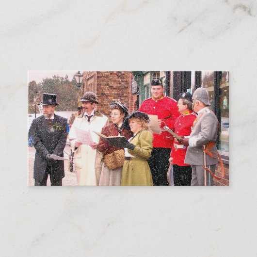 VIKTORIANISCHES ENGLAND VISITENKARTE (Vorderseite)