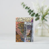 VIKTORIANISCHES ENGLAND VISITENKARTE (Stehend Vorderseite)