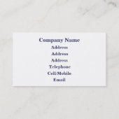 VIKTORIANISCHES ENGLAND VISITENKARTE (Rückseite)