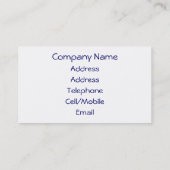 VIKTORIANISCHES ENGLAND VISITENKARTE (Rückseite)