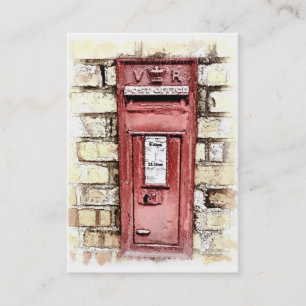 VIKTORIANISCHES ENGLAND VISITENKARTE