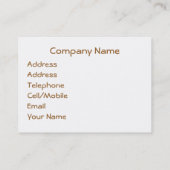 VIKTORIANISCHES ENGLAND VISITENKARTE (Rückseite)