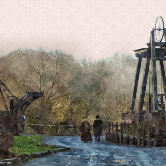 VIKTORIANISCHES ENGLAND VISITENKARTE