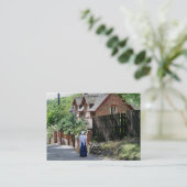 VIKTORIANISCHES ENGLAND VISITENKARTE (Stehend Vorderseite)