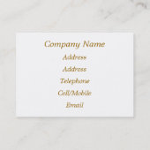 VIKTORIANISCHES ENGLAND VISITENKARTE (Rückseite)