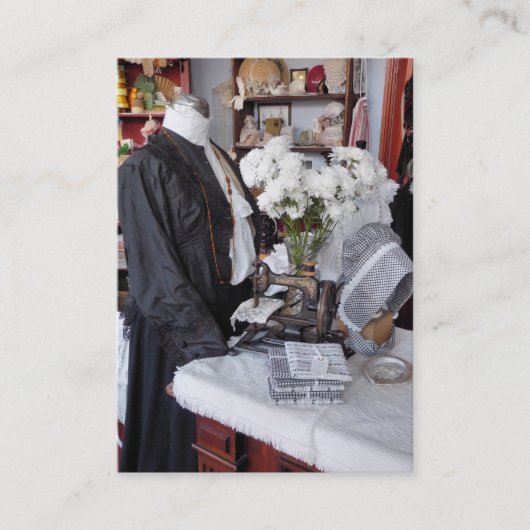 VIKTORIANISCHES ENGLAND VISITENKARTE (Vorderseite)