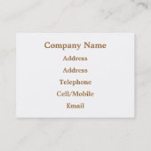 VIKTORIANISCHES ENGLAND VISITENKARTE (Rückseite)