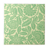 Viktorianisches Era Pomegranate & Floral Chintz Mu Fliese (Vorderseite)