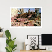 Viktorianisches Fantasy-Malposter/Druck 16x20 Poster (Heimbüro)