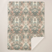 Viktorianisches Flüstern: Eine Pastelsinfonie Sherpadecke (Vorderseite)