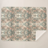 Viktorianisches Flüstern: Eine Pastelsinfonie Sherpadecke (Vorderseite (Horizontal))