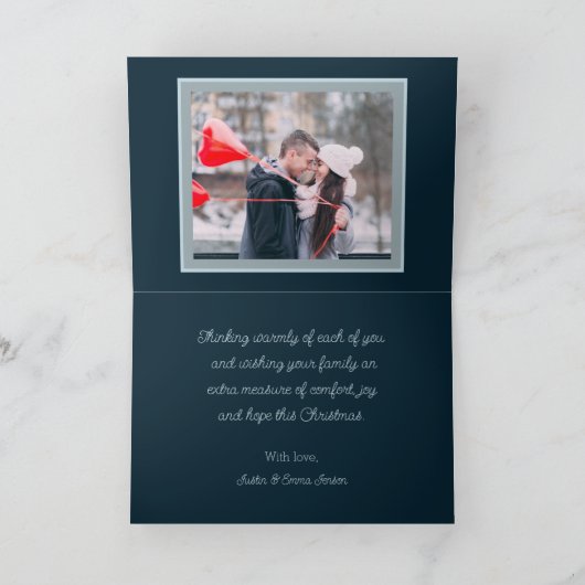 Viktorianisches Foto Karte (Innenseite)