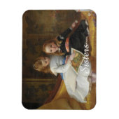 Viktorianisches Foto-Magnet für junge Mädchen Magnet (Vertikal)