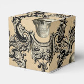 Viktorianisches Framework Skulls Goth Skeleton Got Geschenkschachtel (Rückseite)