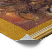 Viktorianisches Frauenposter Poster (Ecke)