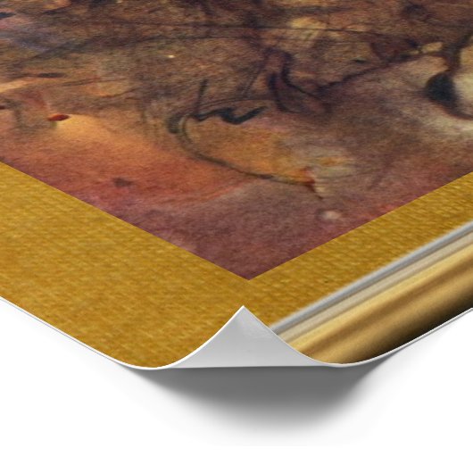 Viktorianisches Frauenposter Poster (Ecke)