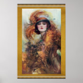 Viktorianisches Frauenposter Poster (Vorne)