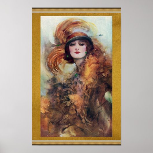 Viktorianisches Frauenposter Poster (Vorne)