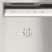 viktorianisches Gartenmuster Magnet (In Situ (Geschirrspüler))