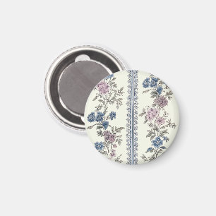 viktorianisches Gartenmuster Magnet