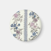 viktorianisches Gartenmuster Magnet (Vorne)